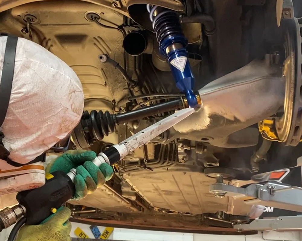 Car Underseal Removal